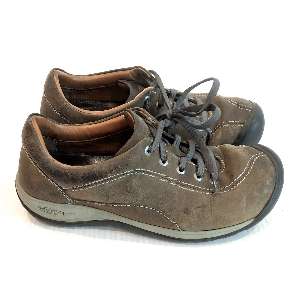 KEEN Women's Brown Hiking Outdoor Shoes Sneakers Size 7 - Picture 1 of 9